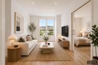 living - 117m² apartment for sale in Eixample Right, Barcelona - gallery thumbnail - 1