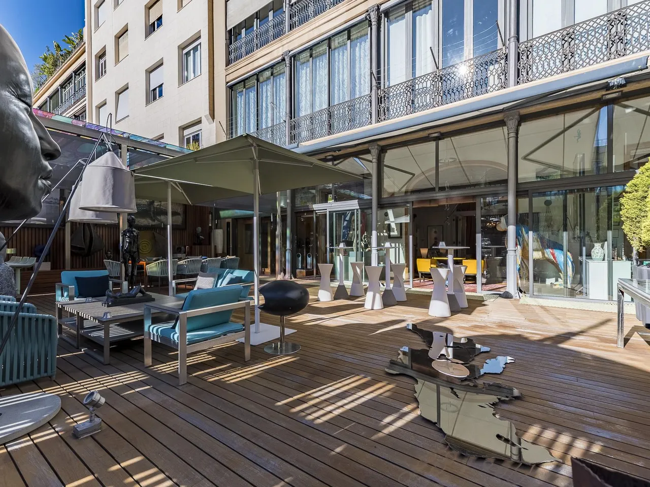 living - 542m² apartment with 189m² terrace for sale in Eixample Right - gallery - 8