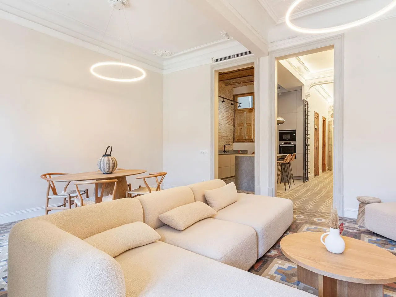 living - 147m² apartment with 395m² terrace for sale in Eixample Left - gallery - 6