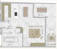 living - Casa / villa de 253m² en venta en Ses Salines - Plano del piso thumbnail - 3
