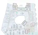 office - Santa Margherita 3 - Kantoor - Dils - Verdiepingsplan thumbnail - 1