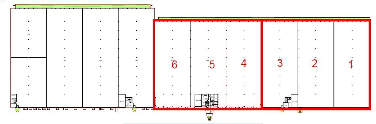 logistics - Logistics Warehouse For Rent - Floor Plan - 2