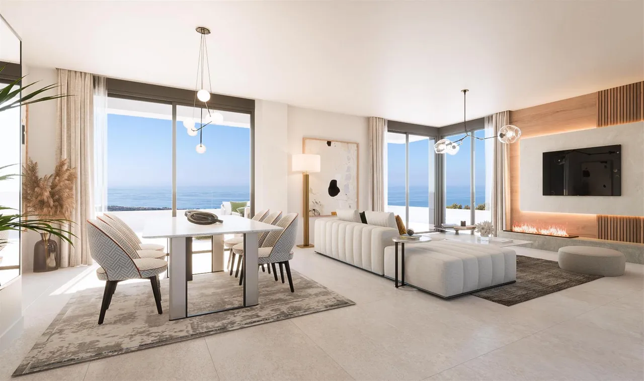 living - Medblue Apartments - gallery - 6
