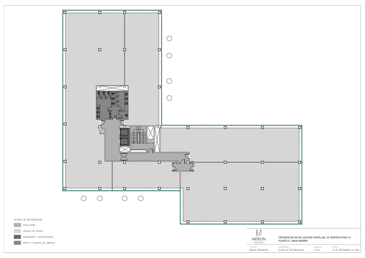 office - Ática - VI - Oficinas - Dils - Plano del piso - 12