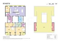 living - 196m² penthouse with 160m² terrace for sale in Sagrada Família - Floor Plan thumbnail - 1
