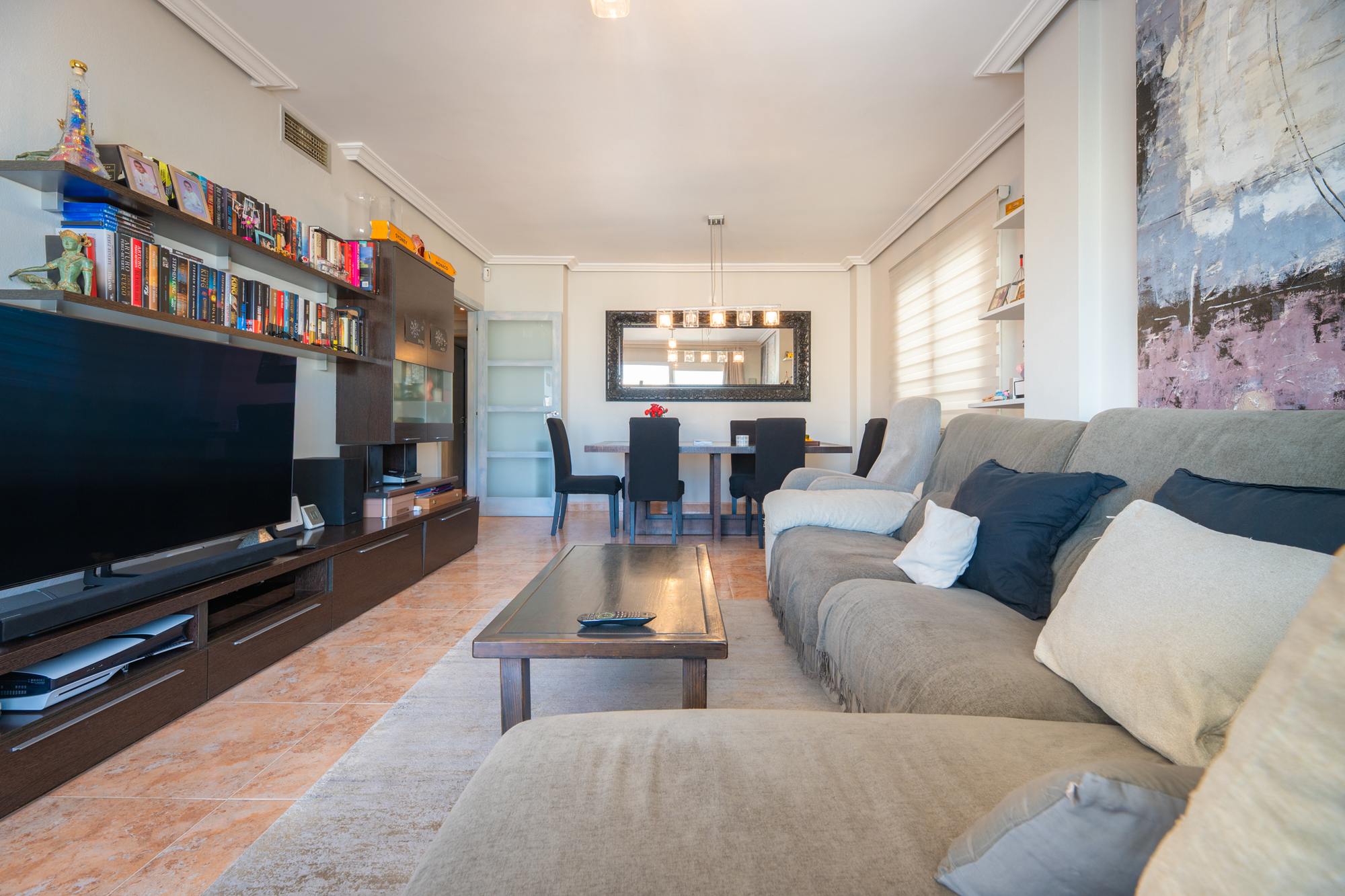 living - 120m² apartment for sale in Santa Eulalia, Balearic Islands - gallery thumbnail - 6