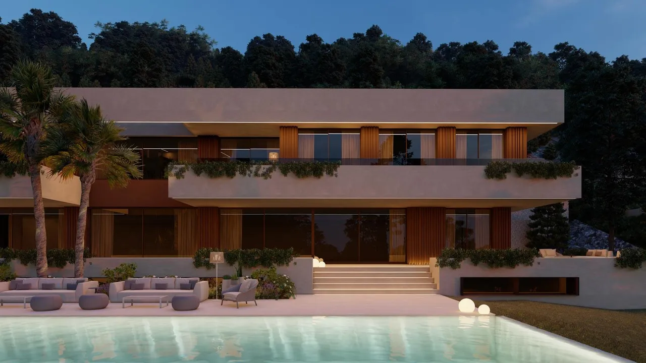 living - Parcela de 553m² con 426m² terraza en venta en Son Vida - gallery - 3