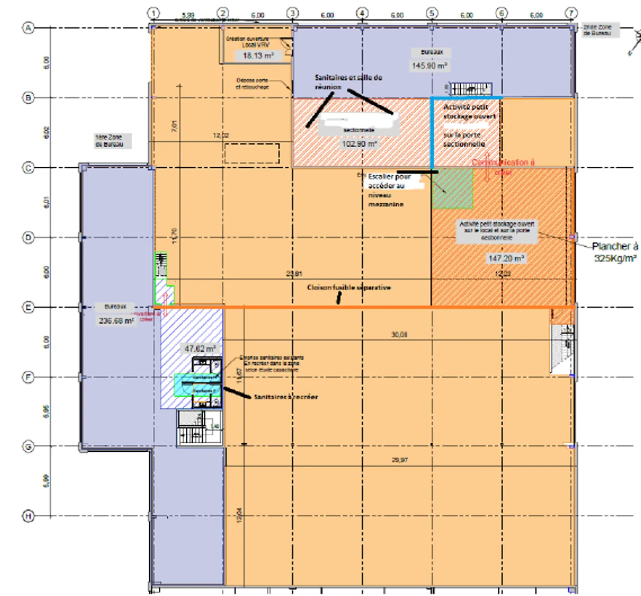 logistics - Light Industrial Premises / Offices For Rent - Planimetria - 2