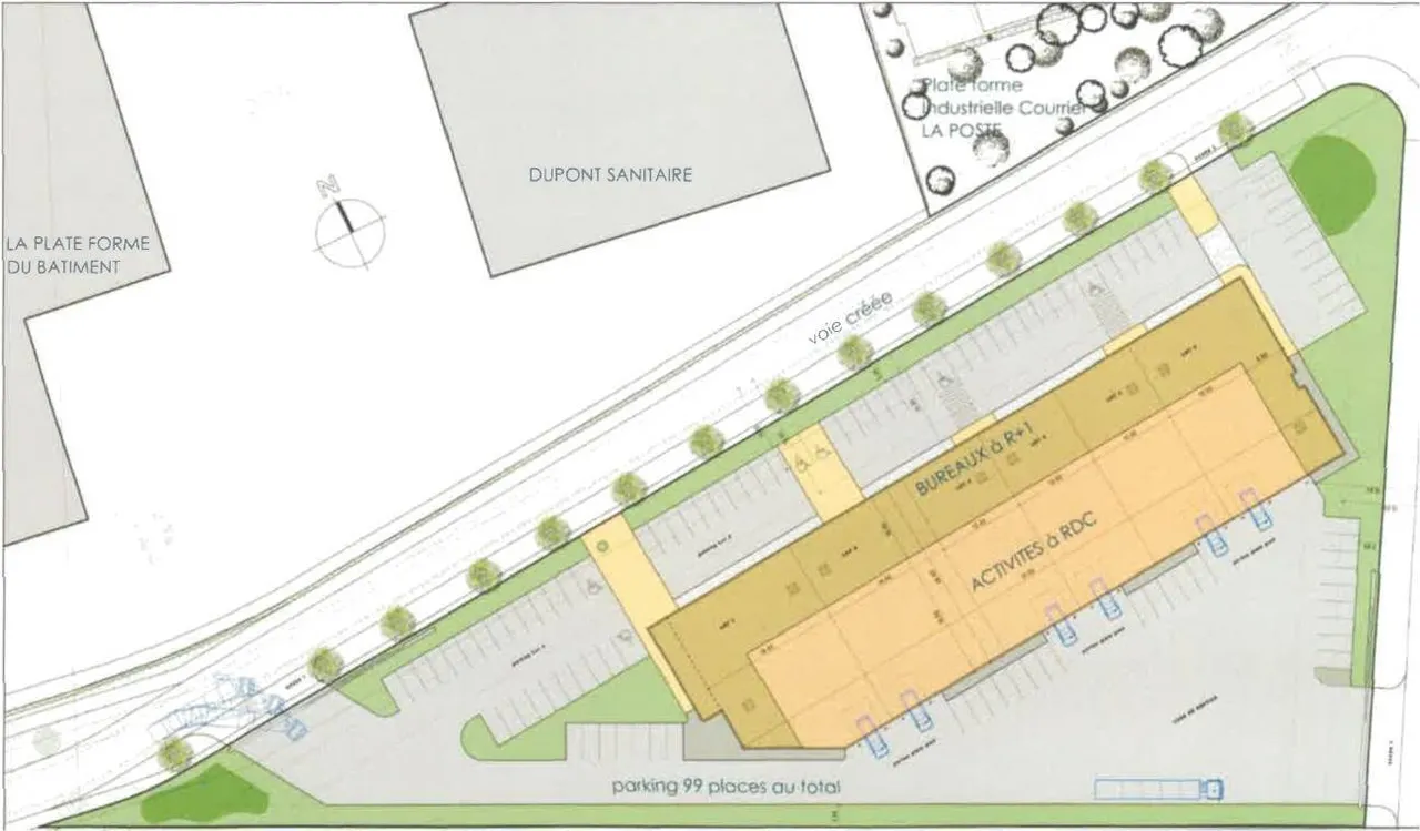 logistics - Activity Facility For Rent - Verdiepingsplan - 1