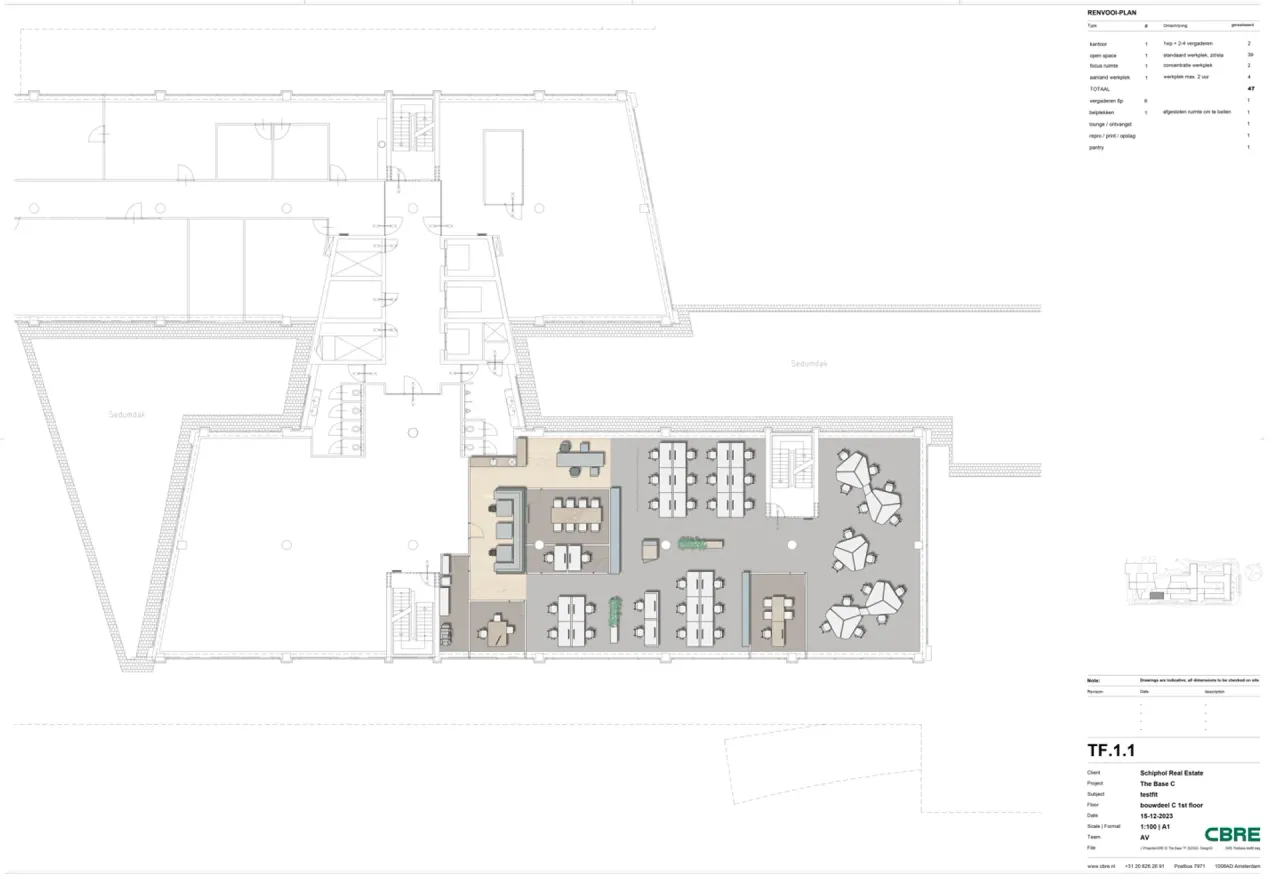 office - The Base - Uffici - Dils - Planimetria - 1