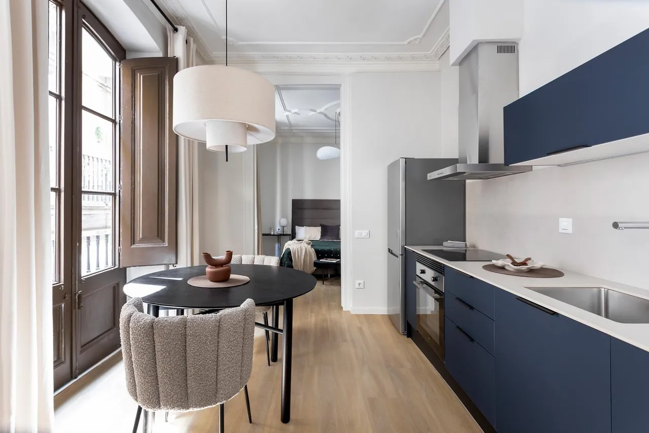 living - Piso de 55m² en venta en Gótico, Barcelona - gallery - 6