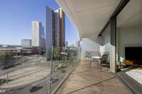 living - 87m² apartment with 20m² terrace for rent in Poblenou - gallery thumbnail - 5