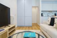 living - 100m² apartment for rent in Gaztambide, Madrid - gallery thumbnail - 6