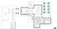living - Casa rural de 368m² en venta en Pollença, Islas Baleares - Plano del piso thumbnail - 1