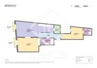 living - 77m² apartment for sale in Eixample Right, Barcelona - Floor Plan thumbnail - 1