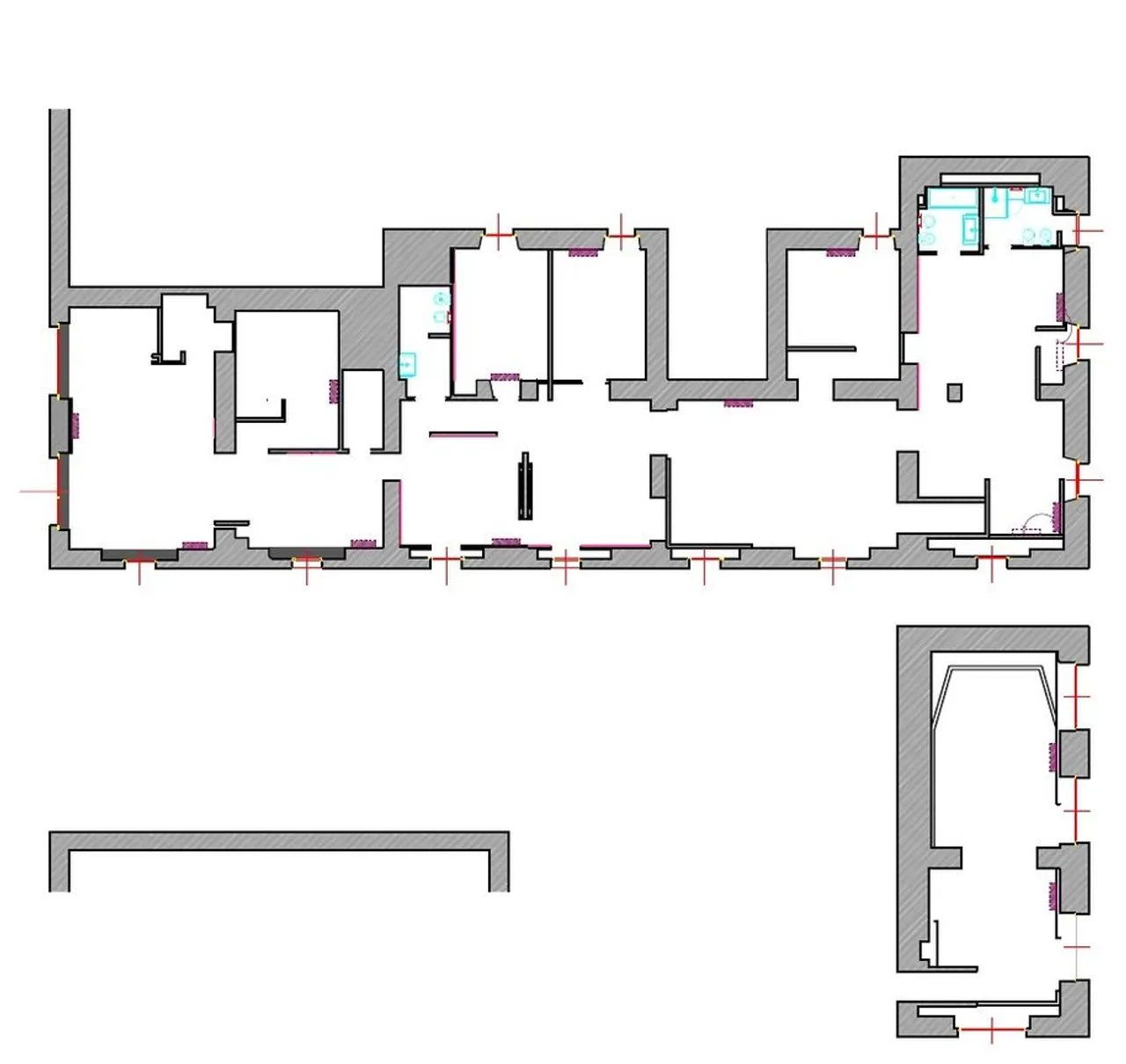 office - Paisiello 7 - Office - Dils - Verdiepingsplan - 1