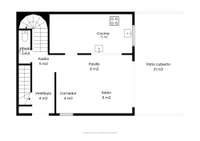 living - Casa / villa de 195m² con 83m² de jardín en venta en Vallpineda - Plano del piso thumbnail - 1