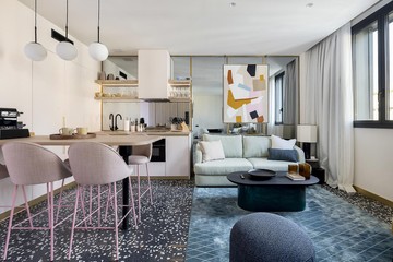 living - Piso de 80m² en alquiler en Eixample Derecho, Barcelona - featured