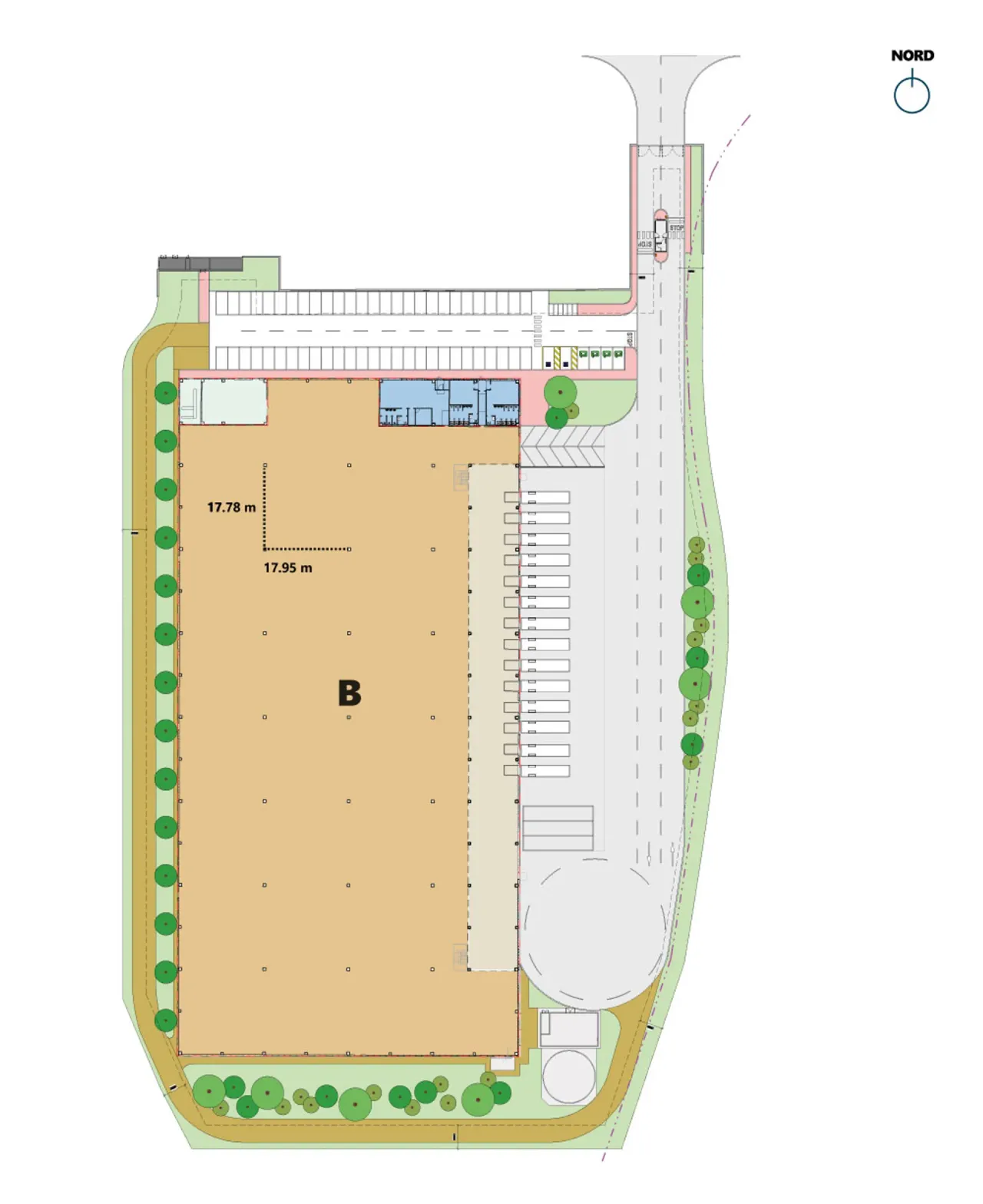 logistics - Agliana Logistics Park - Logistics - Dils - Floor Plan - 1