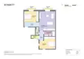 living - Piso de 167m² en venta en El Born, Barcelona - Plano del piso thumbnail - 2