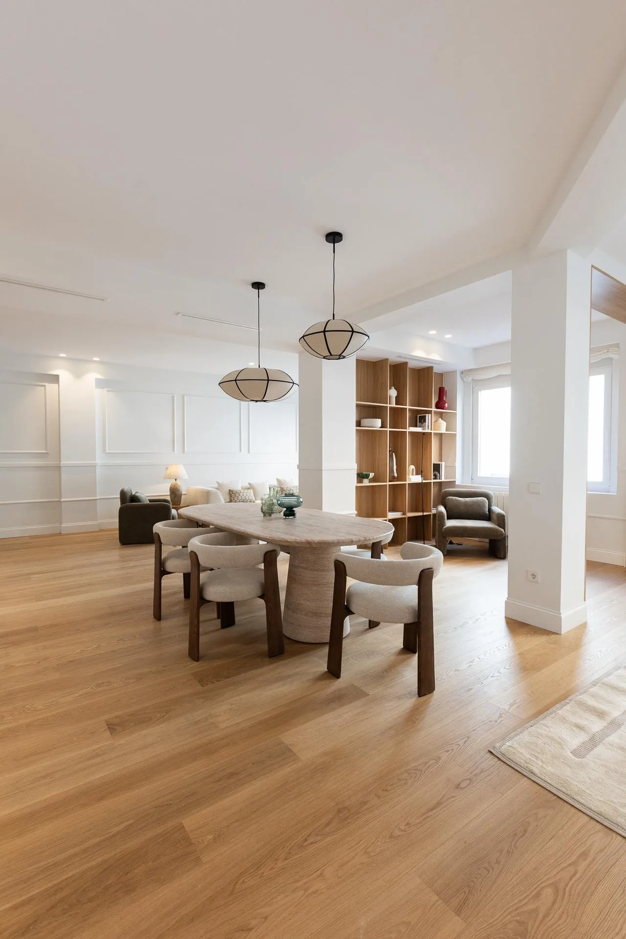 living - 212m² apartment for sale in Recoletos, Madrid - gallery - 3