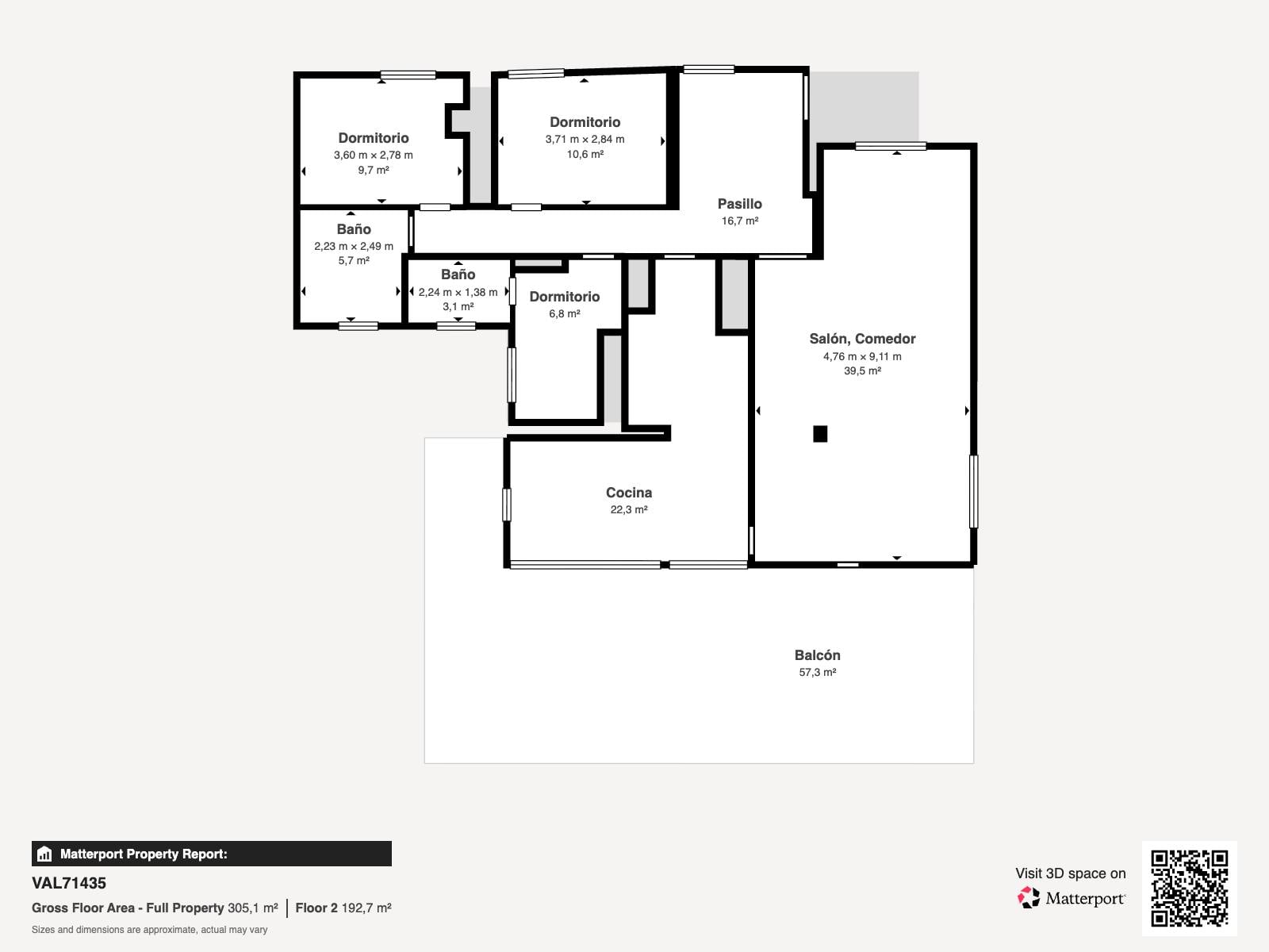 living - 322m² house / villa with 40m² terrace for sale in La Eliana - Floor Plan - 2