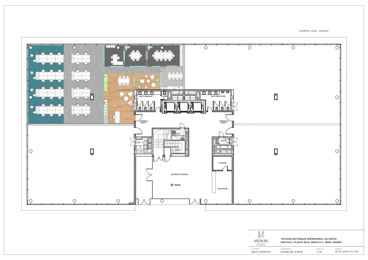office - Campus Via Norte - Office - Dils - Floor Plan - 17
