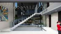 living - Aqua, Coleum and Luxury: 3 villas for sale in Sant Berger, Teià, Barcelona - gallery thumbnail - 9