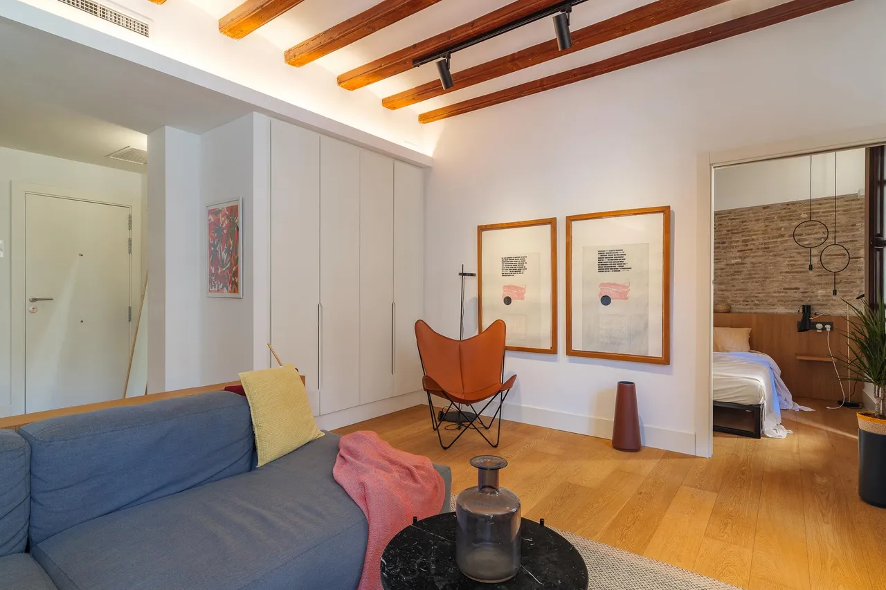 living - 84m² apartment with 9m² terrace for sale in Gótico - gallery - 7