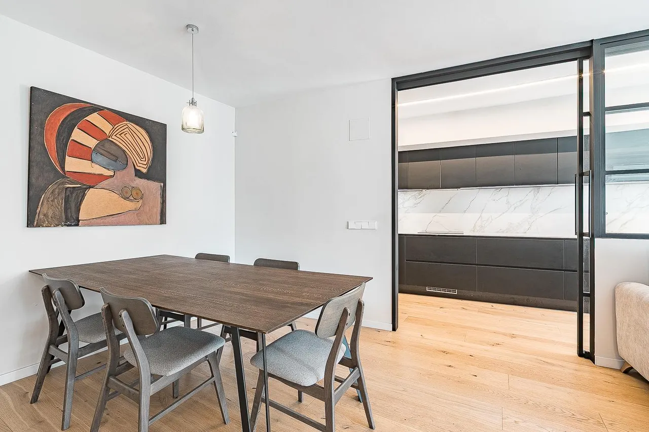 living - Piso de 109m² con 27m² terraza en venta en Gótico - gallery - 8