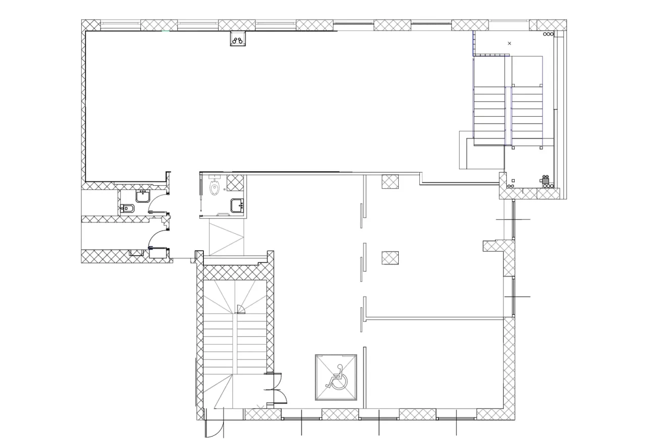 retail - Santo Stefano 7 - Retail - Dils - Plan d'étage - 2