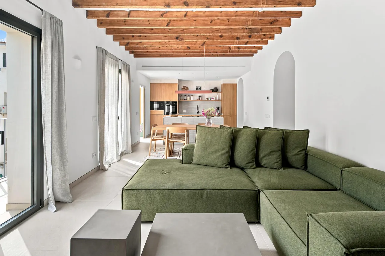 living - Piso de 129m² en venta en Palma de Mallorca, Islas Baleares - gallery - 2