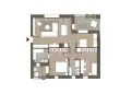 living - Comelico 29 - Wonen - Dils - Verdiepingsplan thumbnail - 1