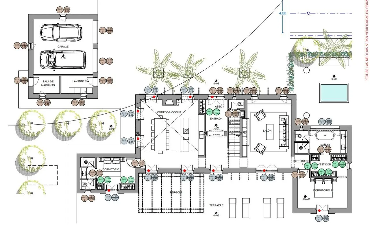 living - Casa / villa de 718m² en venta en Montuïri, Islas Baleares - Plano del piso - 2