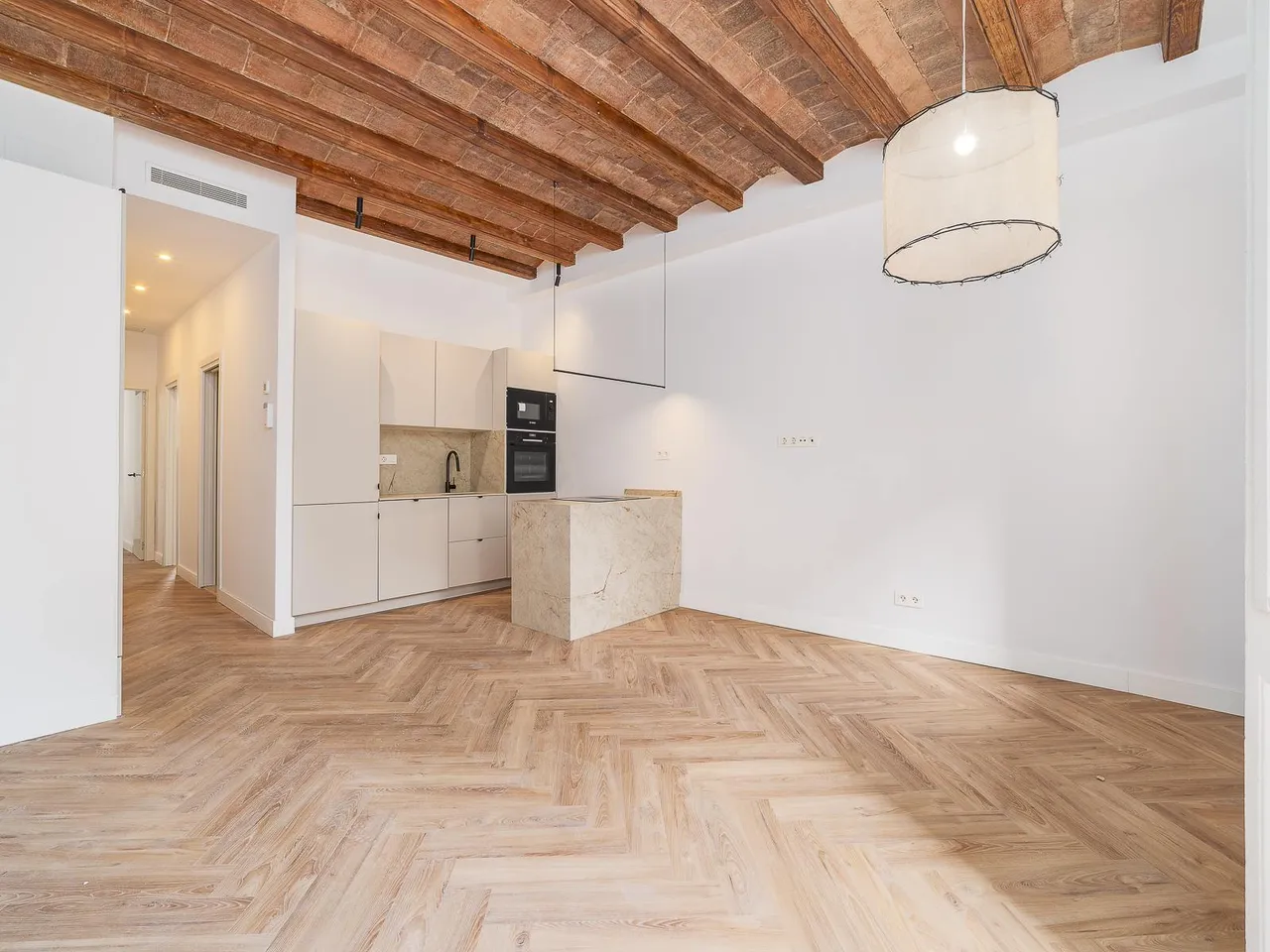 living - Piso de 79m² con 33m² terraza en venta en Gràcia, Barcelona - gallery - 9