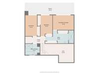 living - Casa / villa de 480m² con 234m² de jardín en venta en Vallpineda - Plano del piso thumbnail - 2