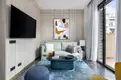 living - Piso de 80m² con 48m² terraza en alquiler en Eixample Derecho - gallery thumbnail - 3