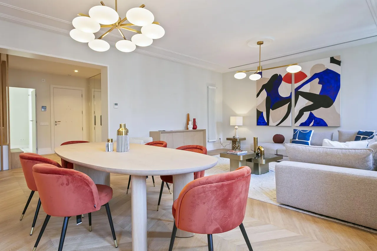 living - Ático de 178m² con 42m² terraza en venta en Eixample Derecho - gallery - 5