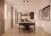living - 106m² penthouse with 13m² terrace for sale in Goya, Madrid - gallery thumbnail - 4