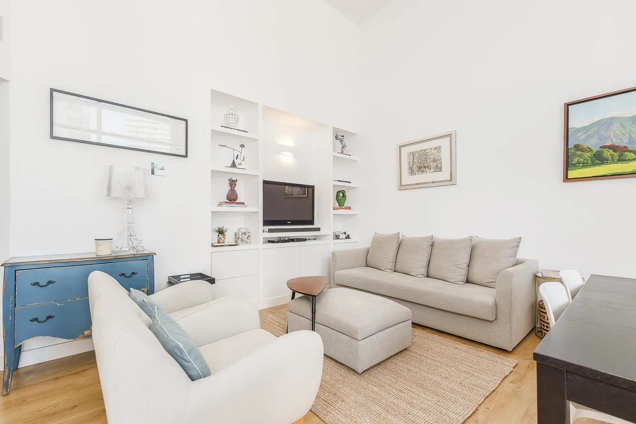 living - 97m² apartment with 20m² terrace for sale in Diagonal Mar - gallery - 6