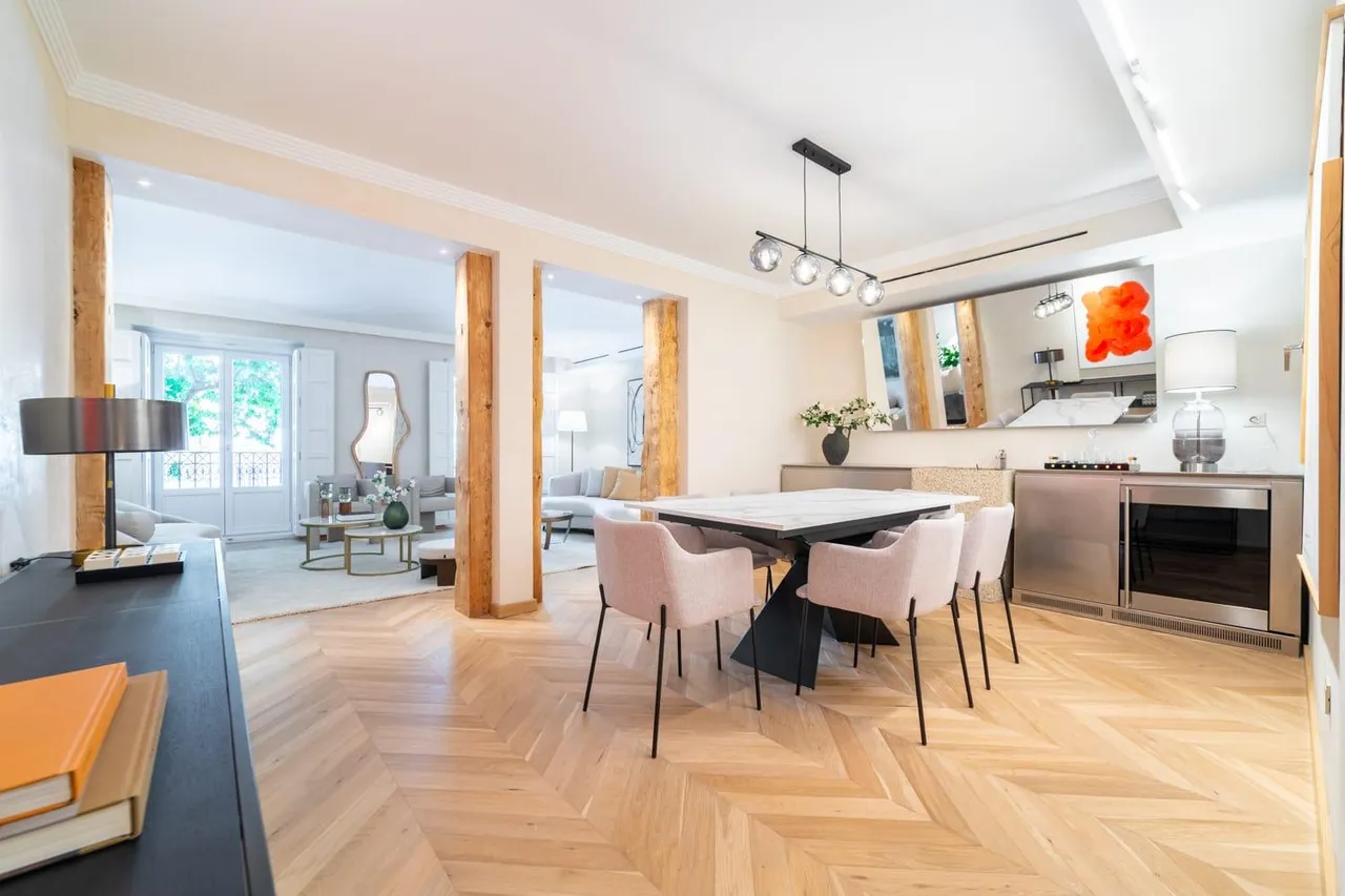 living - Piso de 175m² en venta en Goya, Madrid - gallery - 3
