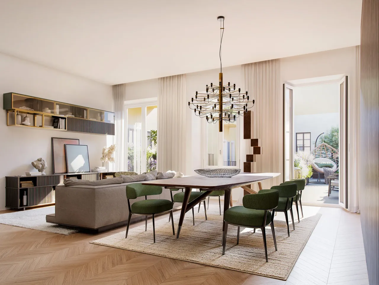 living - Cicognara 7 - Wonen - Dils - gallery - 6