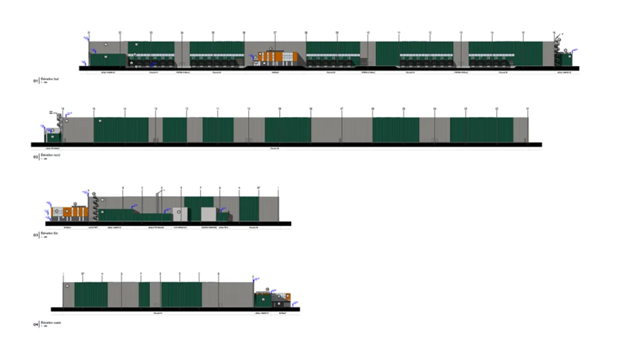 logistics - Entrepôt Logistique À Louer - Plan d'étage - 3
