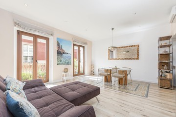 living - 87m² apartment for rent in Gótico, Barcelona - featured
