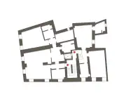 living - Via Tor de' Conti n. 9/10 Roma - Wonen - Dils - Verdiepingsplan thumbnail - 3