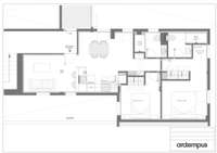living - Piso de 81m² en venta en Lista, Madrid - Plano del piso thumbnail - 1