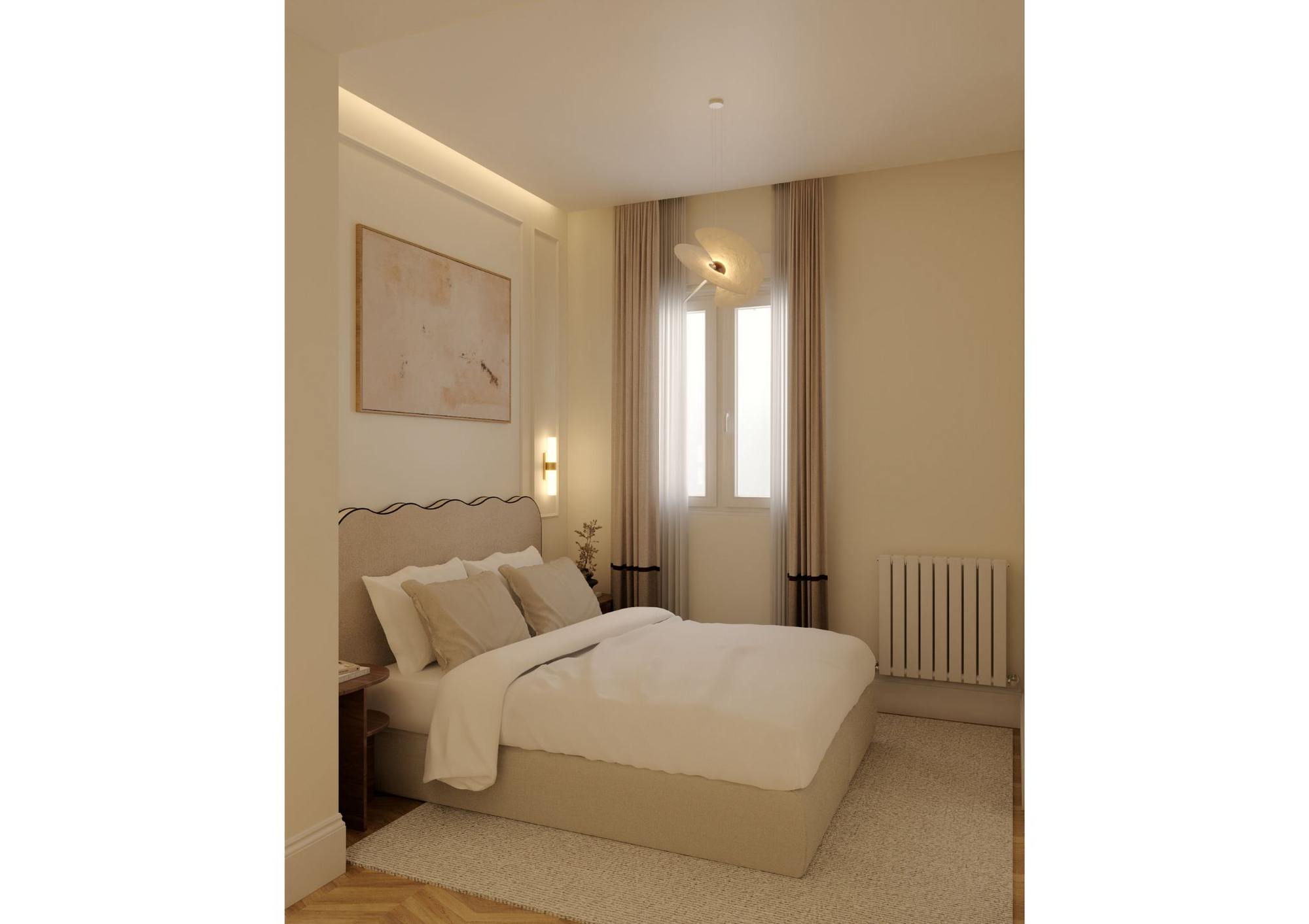 living - 160m² apartment for sale in Almagro, Madrid - gallery thumbnail - 4