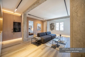 living - 92m² apartment for sale in Extramurs, Valencia - featured