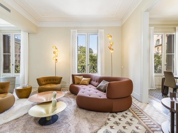 living - Piso de 189m² con 7m² terraza en venta en Eixample Derecho - featured