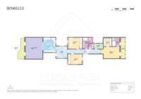 living - Piso de 137m² con 6m² terraza en venta en Eixample Derecho - Plano del piso thumbnail - 1